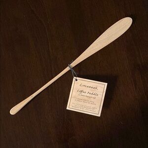 Wooden Coffee Paddle - Natural Brown